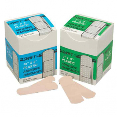 HONEYWELL NORTH 010045, 3/4" X 3" PLASTIC STRIPS100/BX